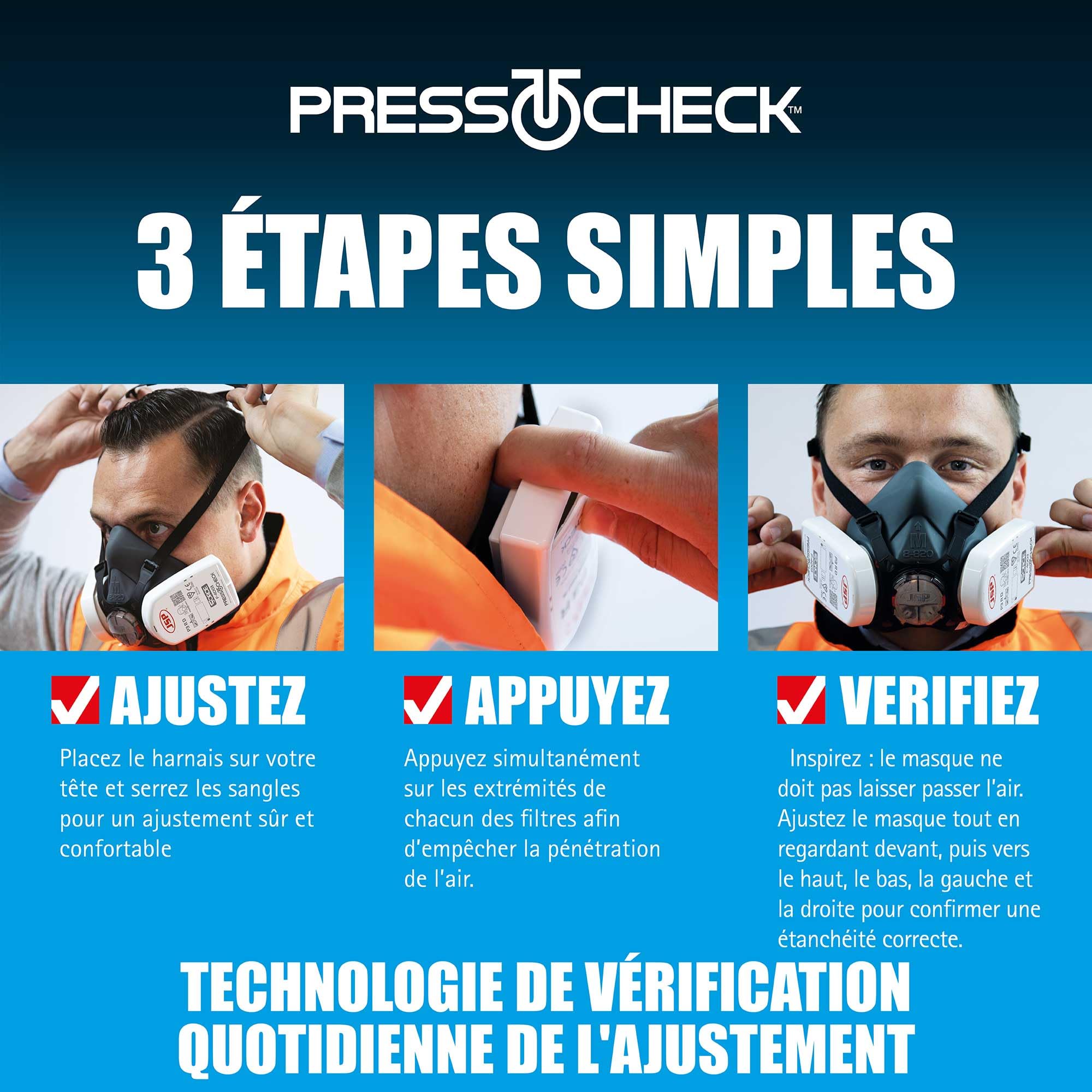 JSP Masque Force®8 seul taille S