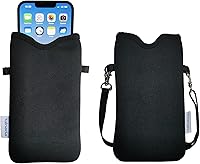 Vista 59 de Tainada Funda de neopreno para teléfono para hombres y mujeres con correa cruzada/cordón para el cuello para iPhone 17/16/15 Pro Max, Air, 16/15