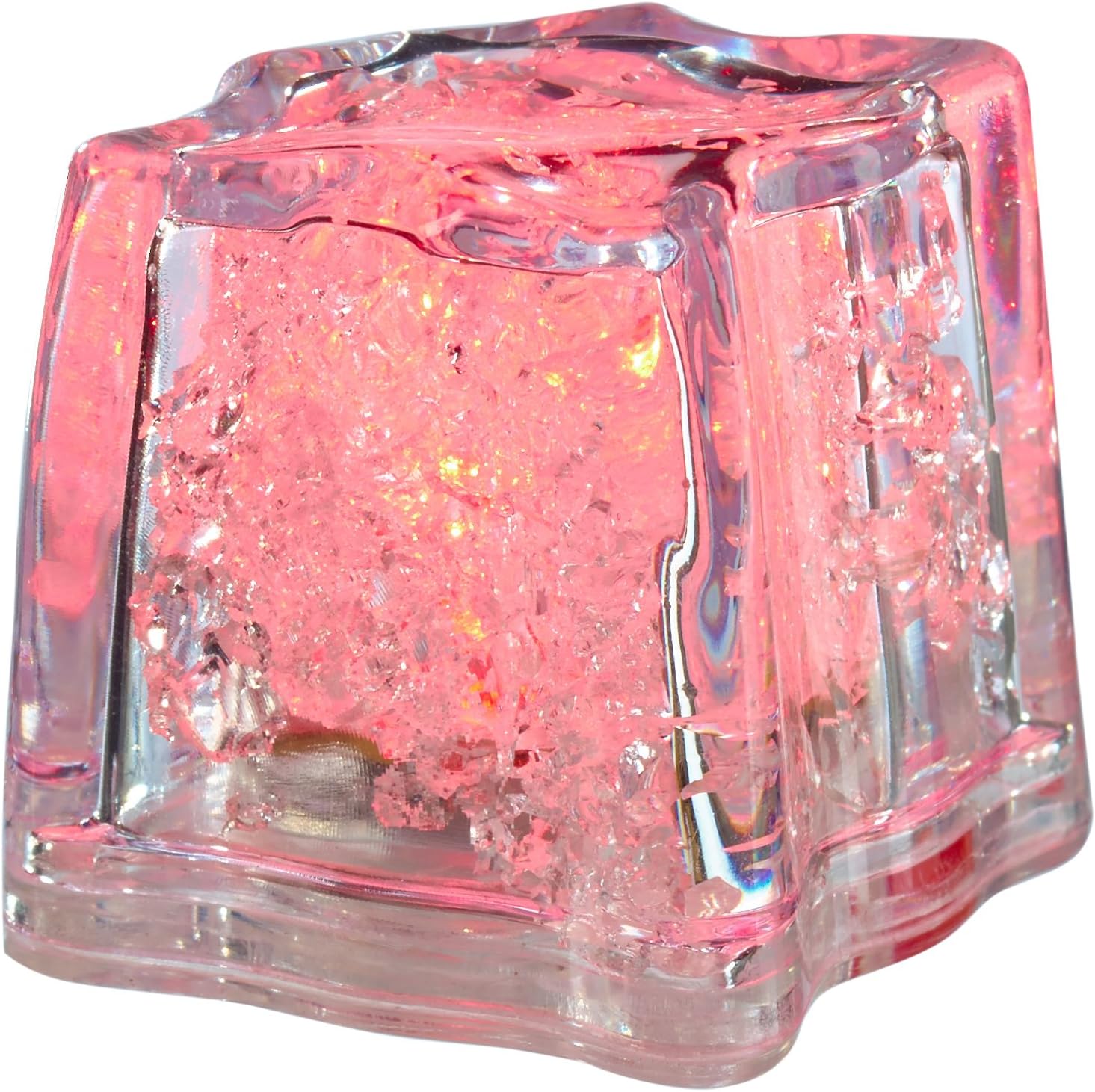 IMS Party 100035 LED Ice Cube Red