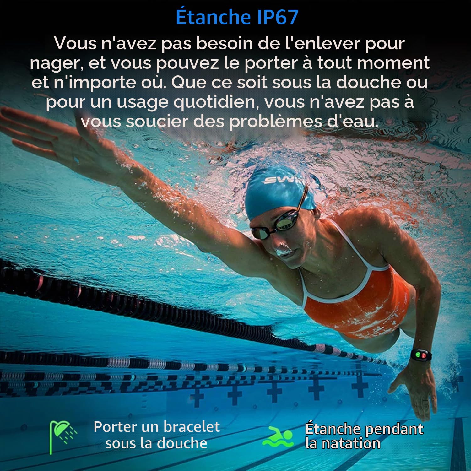 Montre connectée 4G pour seniors, montre intelligente avec alarme et rappel, alerte automatique en cas de chute avec bouton d'urgence SOS, localisation GPS et appel vocal, pour les personnes atteintes