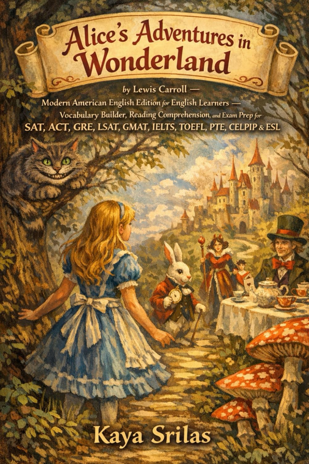 Alice’s Adventures in Wonderland: by Lewis Carroll — Modern American English Edition — Vocabulary Builder and Reading Comprehension for SAT, ACT, GRE, ... English Classics for English Learners)