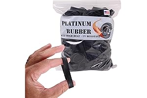 Large #73 Premium Outdoor Rubberbands Made in USA with Platinum Rubber Crepe