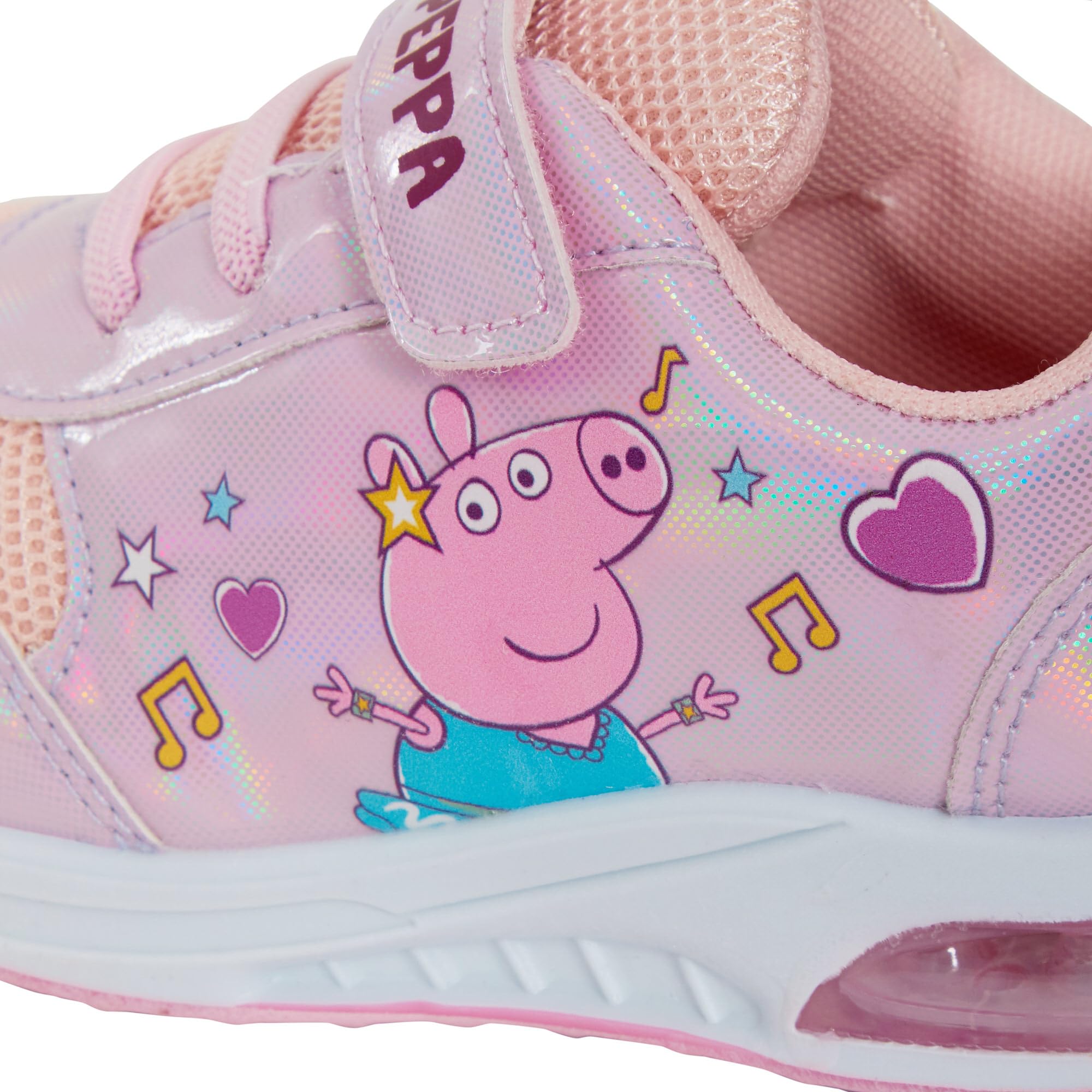 Childrens Trainers Peppa Pig Light Up Trainers Trainers Peppa Pig Girl  Shoes Pig Canvas Shoes Peppa Pig Canvas