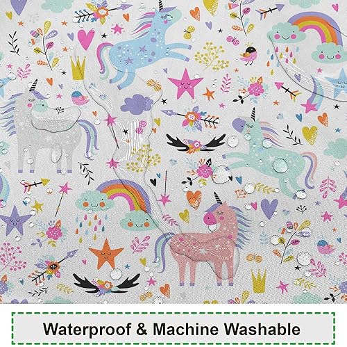 Miniatura 106 de Cortina de ducha de baño con temática de dinosaurio, cortina de ducha de hojas tropicales de dinosaurio verde con ganchos, cortina de ducha de tela