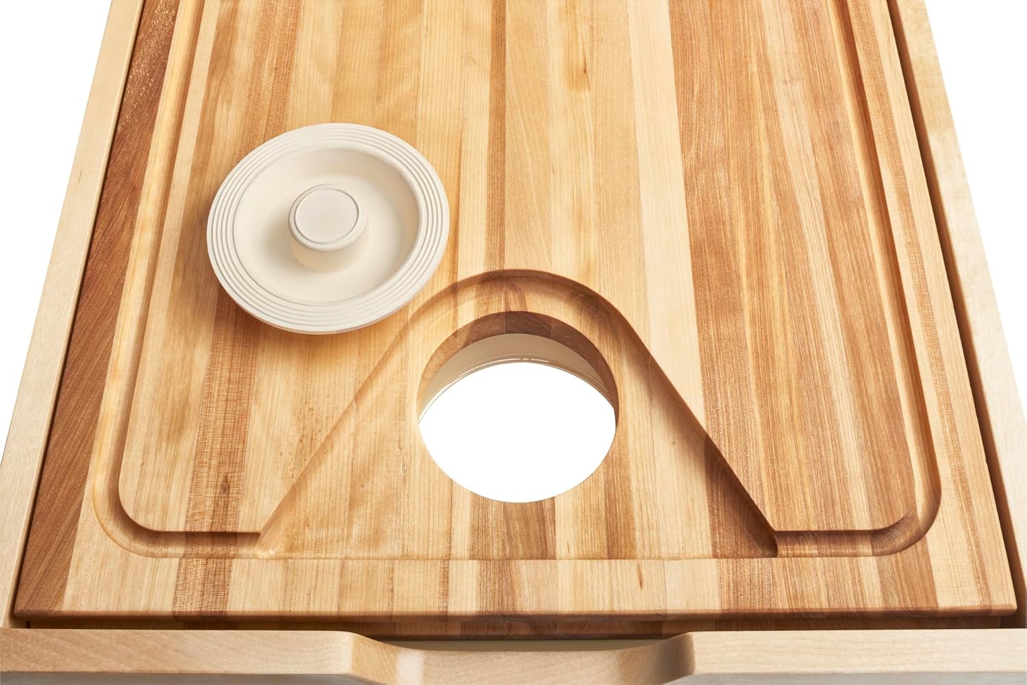 REV-A-SHELF Wood Base Cabinet Cutting Board Drawer Replacement System w/Soft-Close