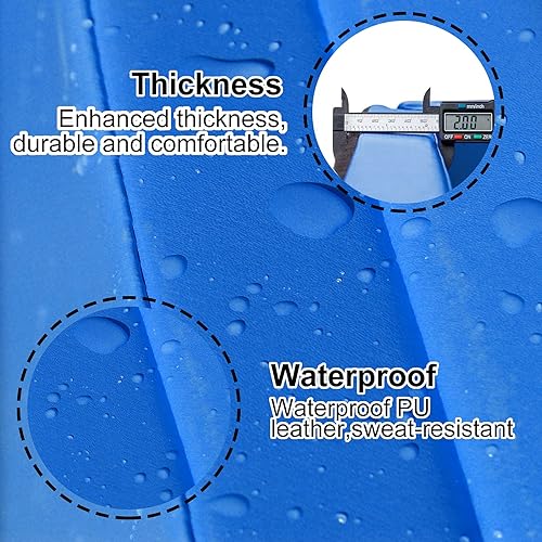 Miniatura 6 de Polar Aurora Colchoneta de gimnasia plegable gruesa de 4 x 8 x 2 pulgadas para ejercicios aeróbicos para yoga