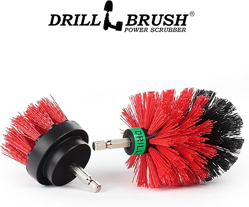 Miniatura 9 de Suministros de limpieza - Exterior - Jardín - Patio - Cepillo de cubierta - Mini - Cepillo de taladro - Baño para pájaros - Algas - Estatuas de