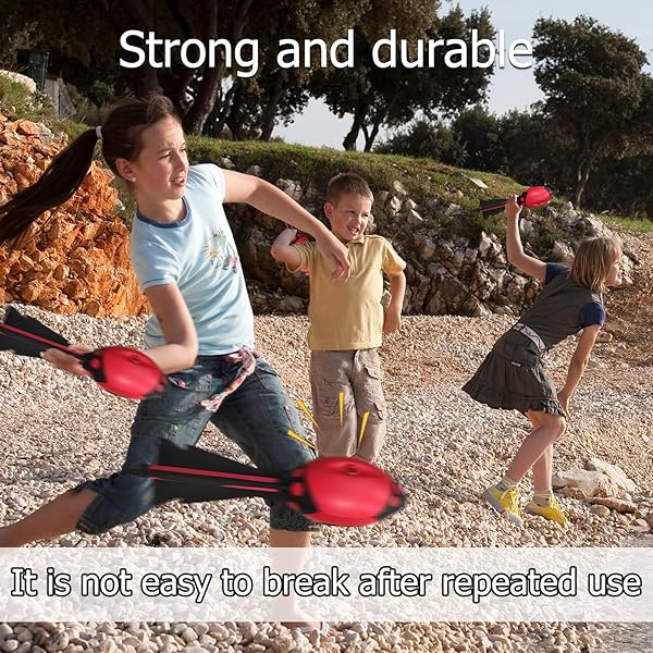 Vortex Rocket, Javelin Launch Made of Soft Foam, Fun Whistle Missile for Young and Old, Rocket, Vortex Aero for Beach, Pool, Lawn (Red) - 4