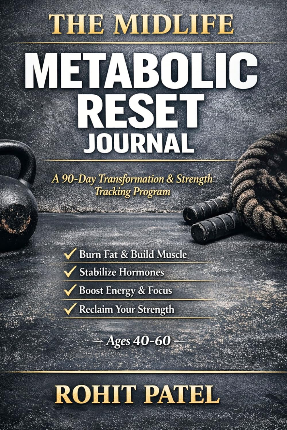 The Midlife Metabolic Reset Journal:: The 90-Day Transformation & Strength Tracking Program (Ages 40–60) (Health and wellness)