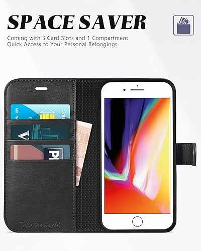 Miniatura 3 de TUCCH - Funda tipo cartera para iPhone 8 Plus