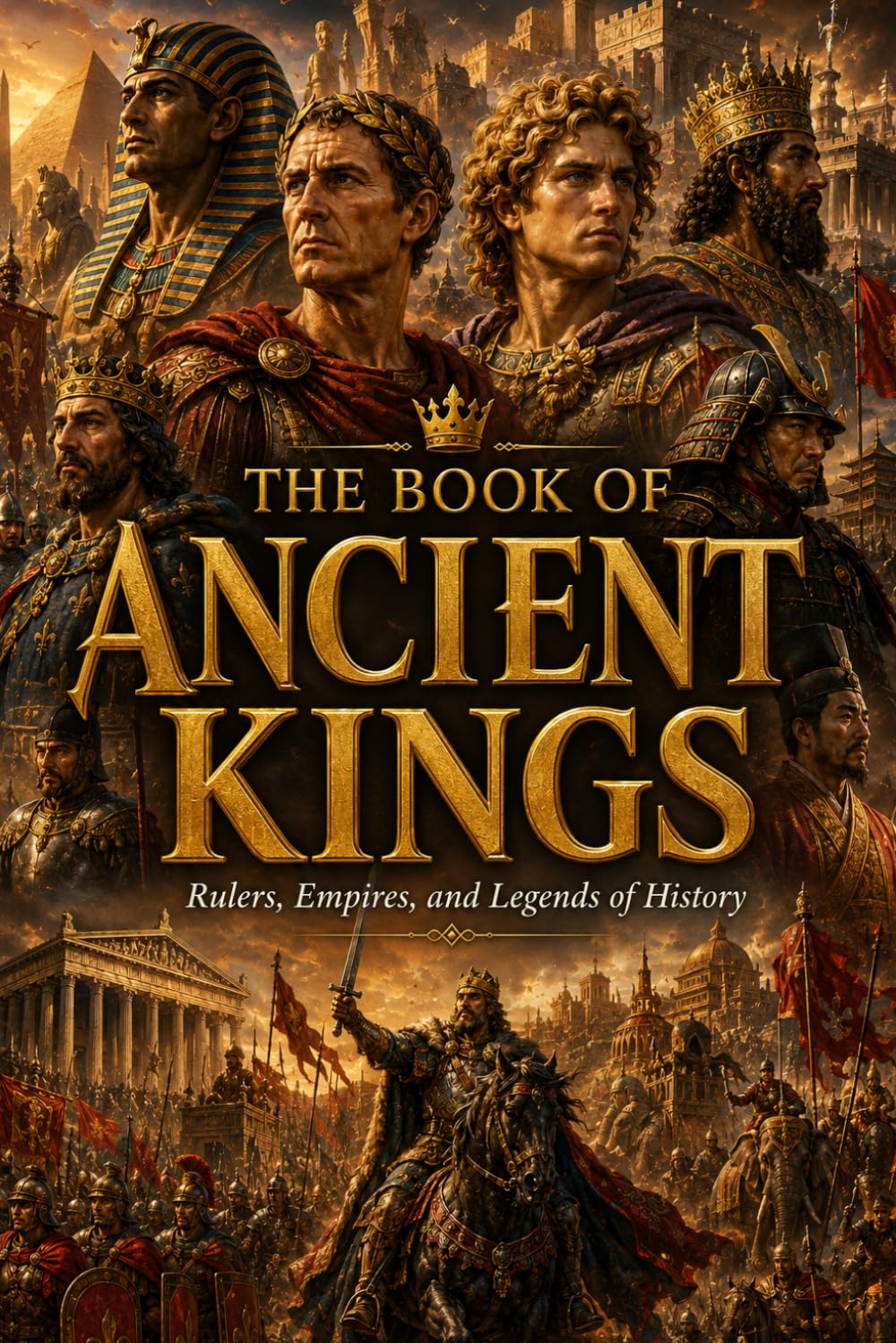 The Book of Ancient Kings: Legendary Ancient Kings, Royal Dynasties, Forgotten Empires, Powerful Rulers, Historic Thrones, Ancient Kingdoms, and World History (The Encyclopedia of Wonders)