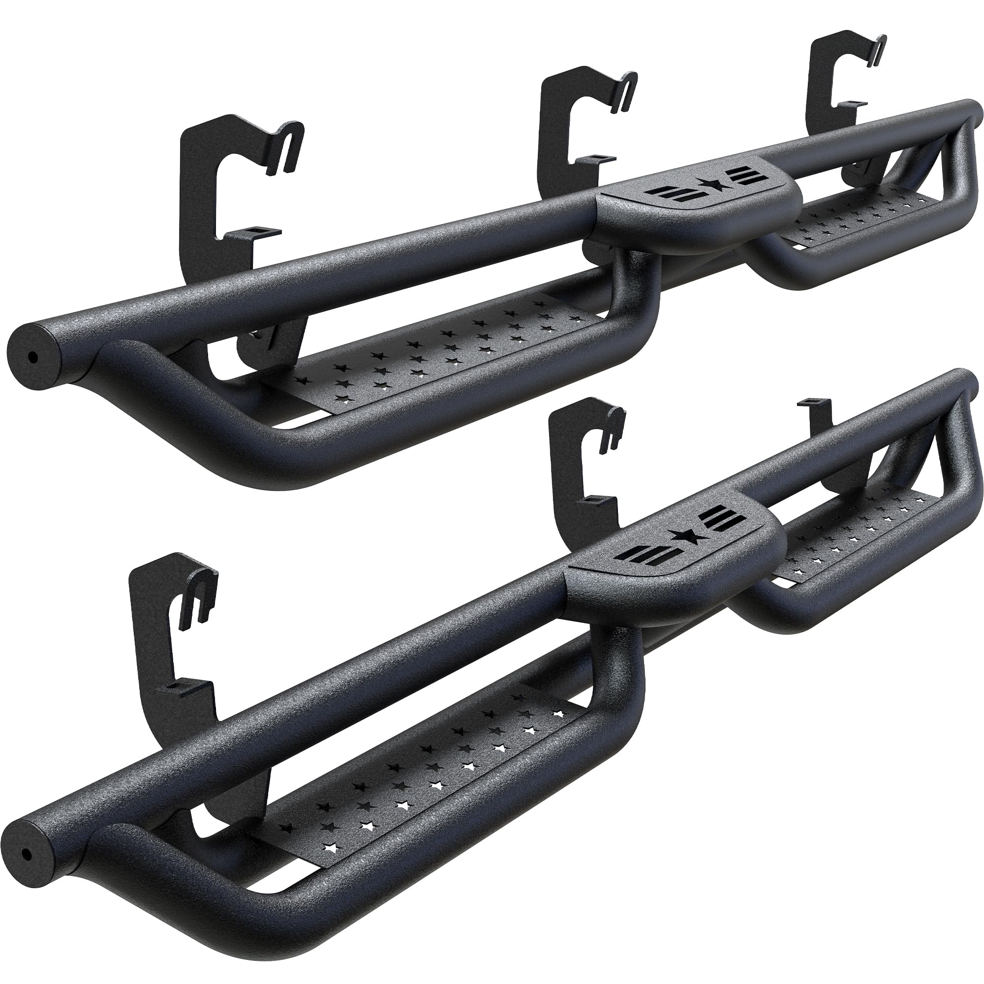 AutoBull Double Cab Drop-Step Running Boards for 2017 Silverado