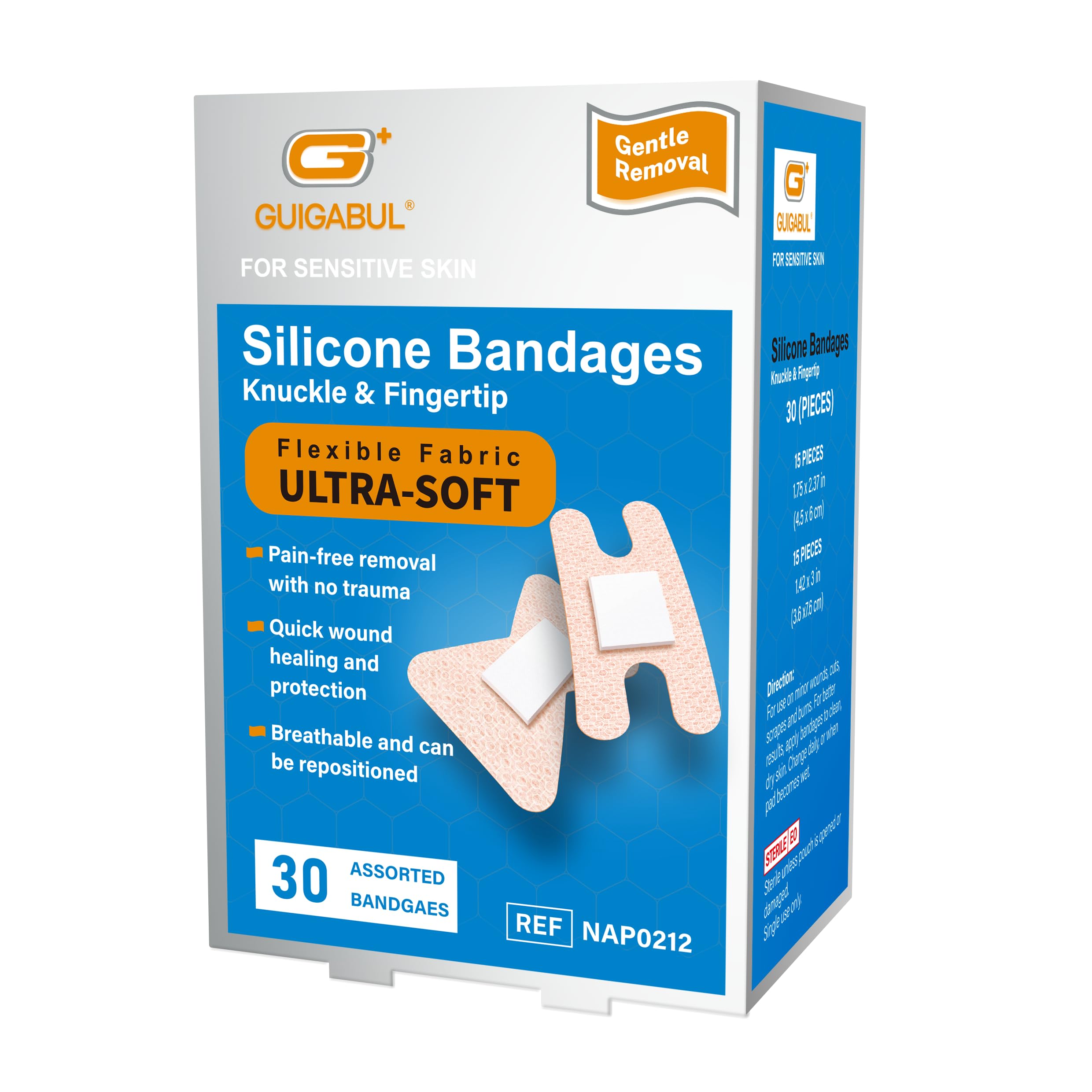 Novaplus Silicone Assorted Size Bandages