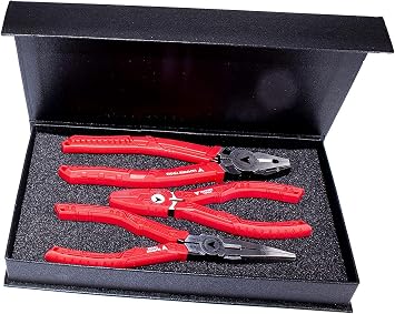 VamPLIERS 3-Piece Screw Extraction Pliers Gift Set for Damage/Rusted/Stuck/Corroded Screws, Nuts, Bolts VT-001-S3F Gift Set Packed
