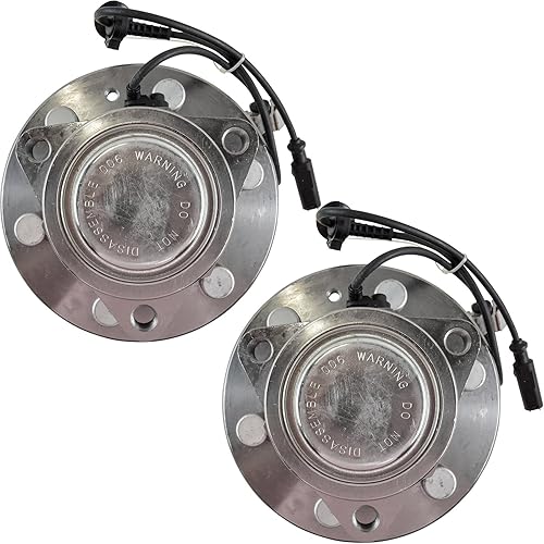 Vista 1029 de TRQ Juego de 2 rodamientos y bujes de rueda trasera izquierda y derecha compatible con Ford Expedition 2007-2010 Lincoln Navigator 2007-2010