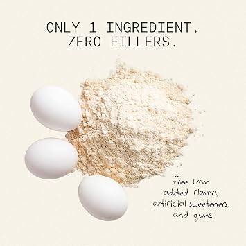 Julian Bakery Egg White Protein Powder, Unflavored, 24g Protein, 3 Pack