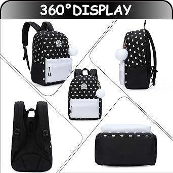 Backpacks for Girls Backpack Kids Travel Backpack School Bags for Girls Backpacks Ages 8-10 Bookbag