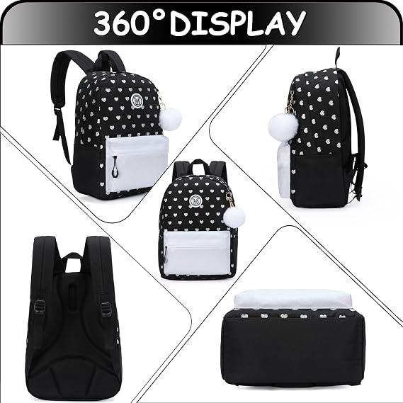 Backpacks for Girls Backpack Kids Travel Backpack School Bags for Girls Backpacks Ages 8-10 Bookbag