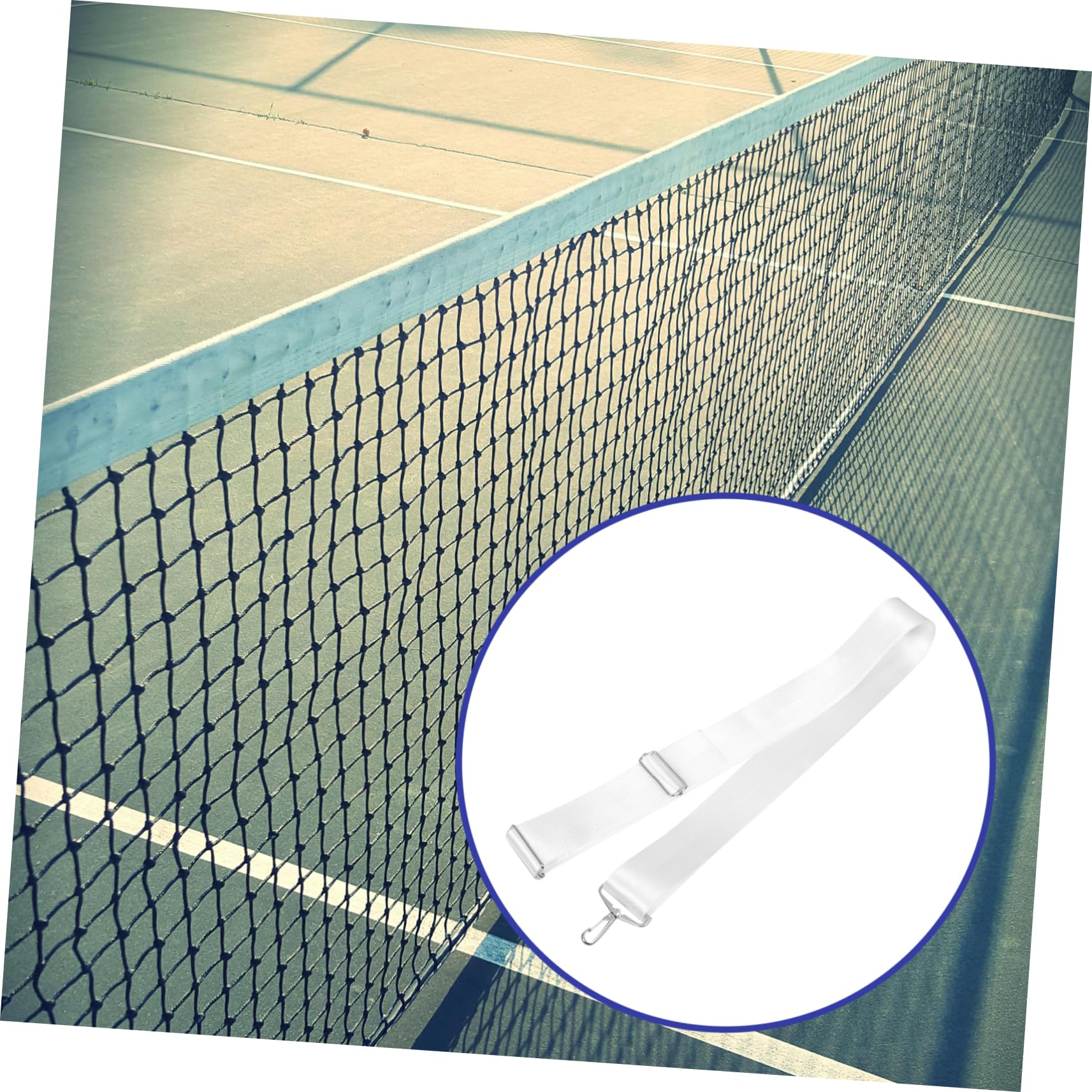 INOOMP Tennis Strap Height Tennis Net Rope for for Easy Installation and Portability and Backyard Courts