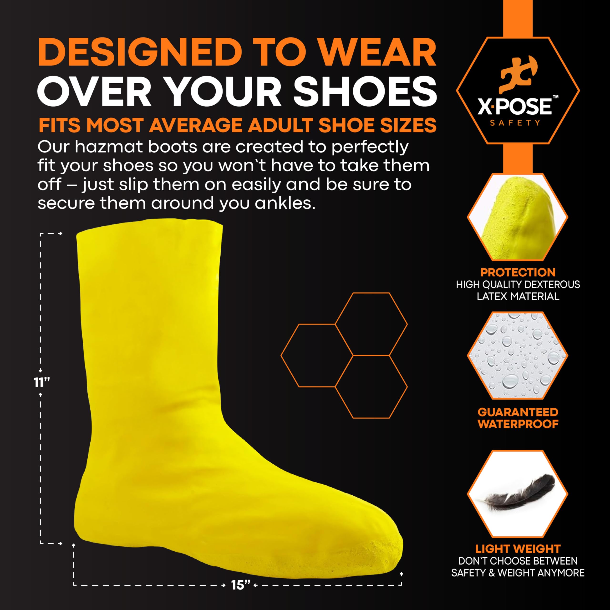 Amazon.com: Xpose Safety: Latex Booties
