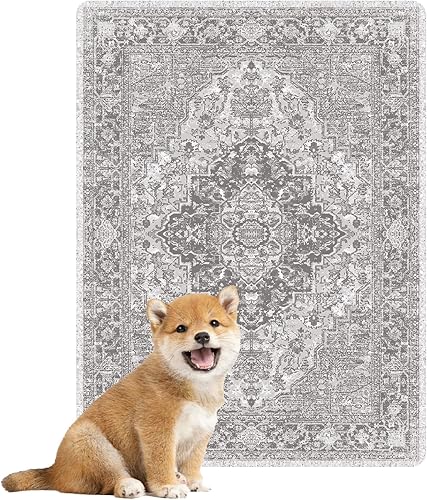 Miniatura 64 de nunubaby Almohadillas lavables para orina de perros, elegante, antideslizante, a prueba de fugas, reutilizable, ultraabsorbente, para jaulas y