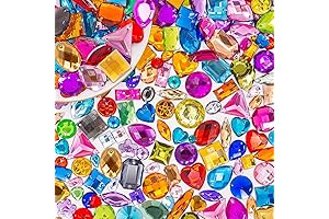 1000 PCS Sew on Rhinestones Mixed Shapes Rhinestones Jewels