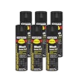 V2179838 High Performance V2100 System Rust Preventive Enamel Spray Paint, 20 fl. oz. container, 15 oz. fill,, Black, 6-Pack