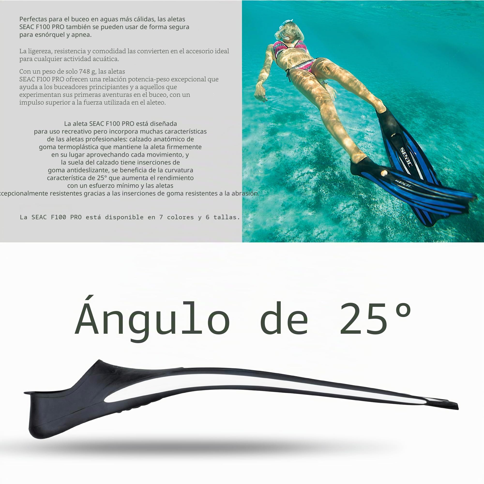 SEAC - Aletas de Buceo