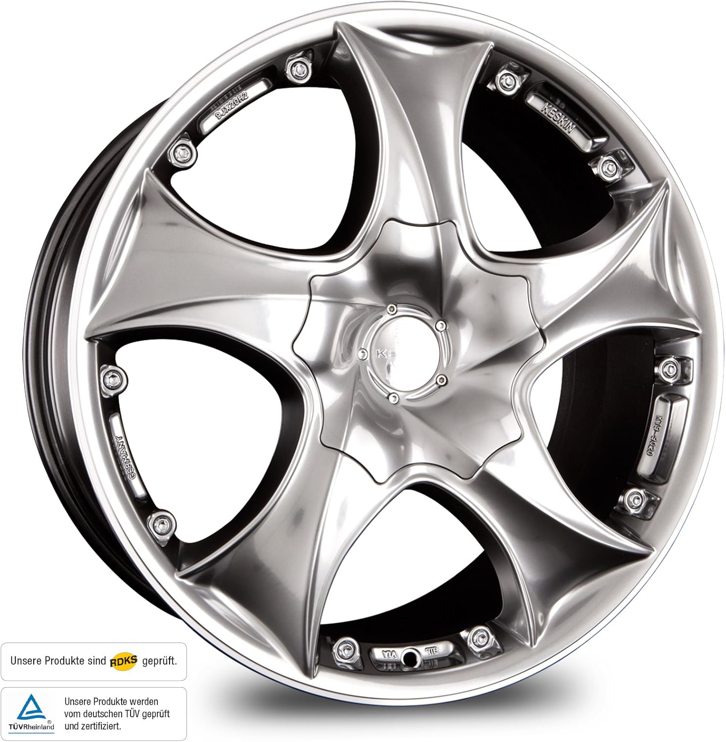 Keskin KT9 9.00 x 20 Offset 30 5.00 x 112.00 Hubhole 72.60 KT99020511230HBLP