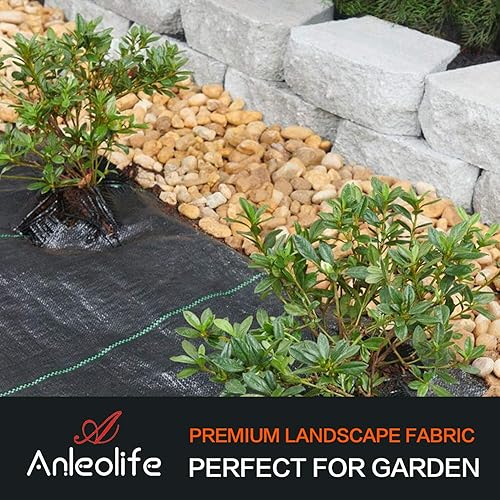 Miniatura 6 de Ctystallove - Tela prémium para paisaje y barrera de hierbas, 5 onzas