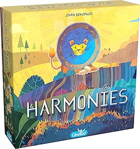 Asmodee Harmonies Board Game - Create Oneiric Landscapes, Strategic & Poetic Gameplay, Fun Family Game for Kids & Adults, Ages 10+, 1-4 Players, 30 Min Playtime, (Multilingual Edition)