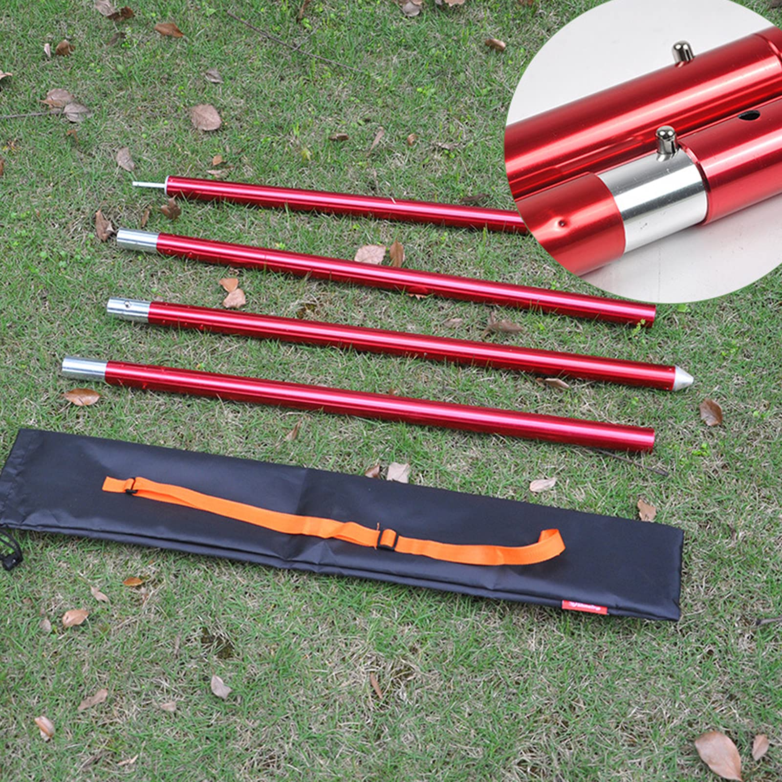 2PCS Mât de Bâche Télescopique Poteaux de Bâche en Aluminium 2,3M Support de Tente Réglable Poteau pour Voile Ombrage Tente Camping Accessoires pour Auvent Toile Jardin 2PCS Mât de Bâche Télescopique Poteaux de Bâche en Aluminium 2,3M Support de Tente Réglable Poteau pour Voile Ombrage Tente Camping Accessoires pour Auvent Toile Jardin