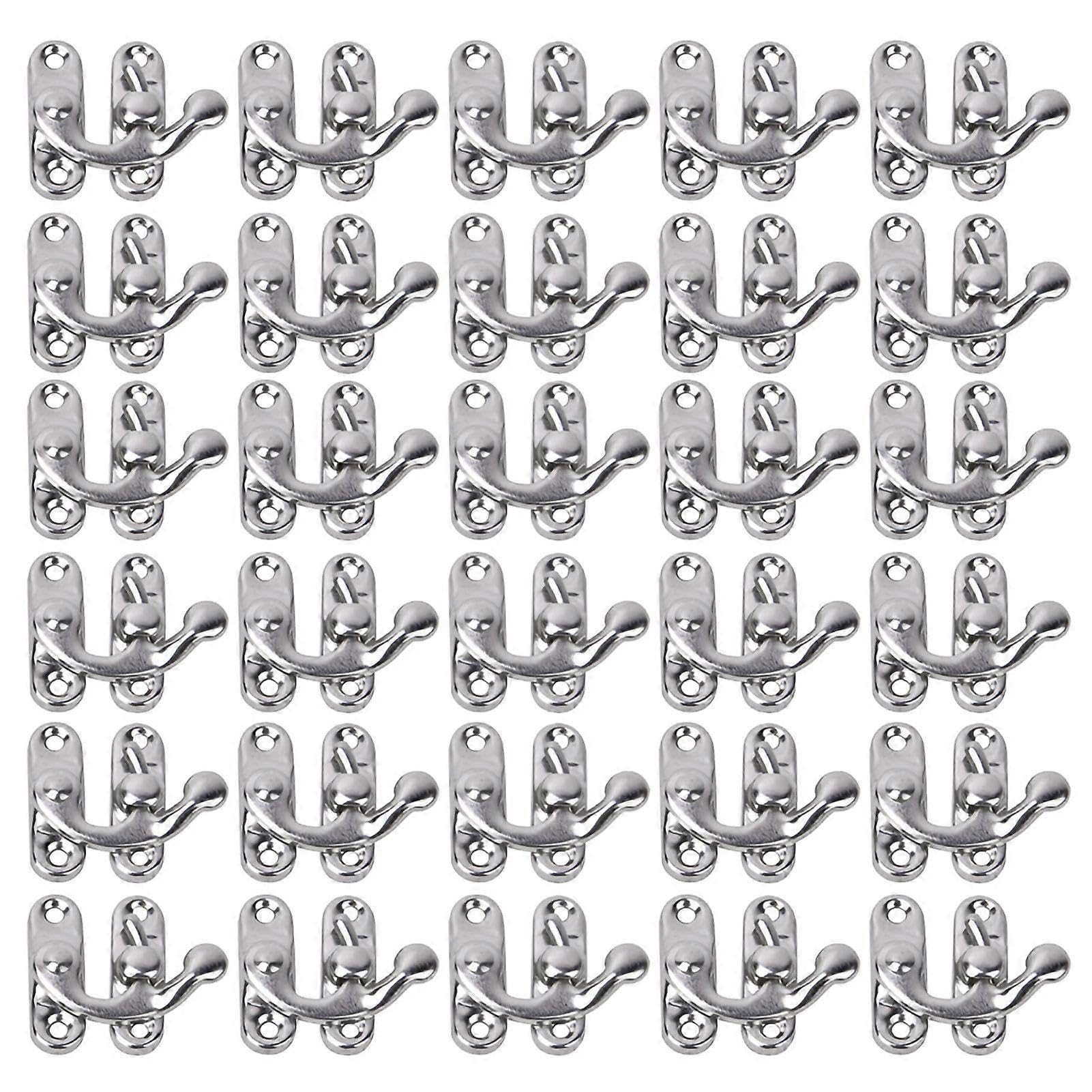 Joyhappst Image Color 2025 Latest Model 30 Pcs Hasp Hook Retro Style Iron Latch Hook Hasp For