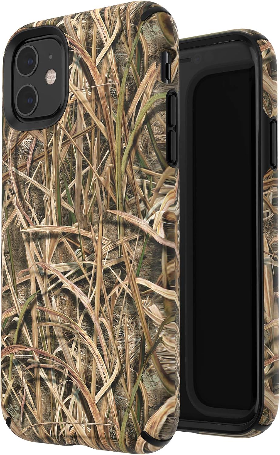 Speck Presidio Inked iPhone 11 Case, Mossy Oak Shadow Grass Blades/Black