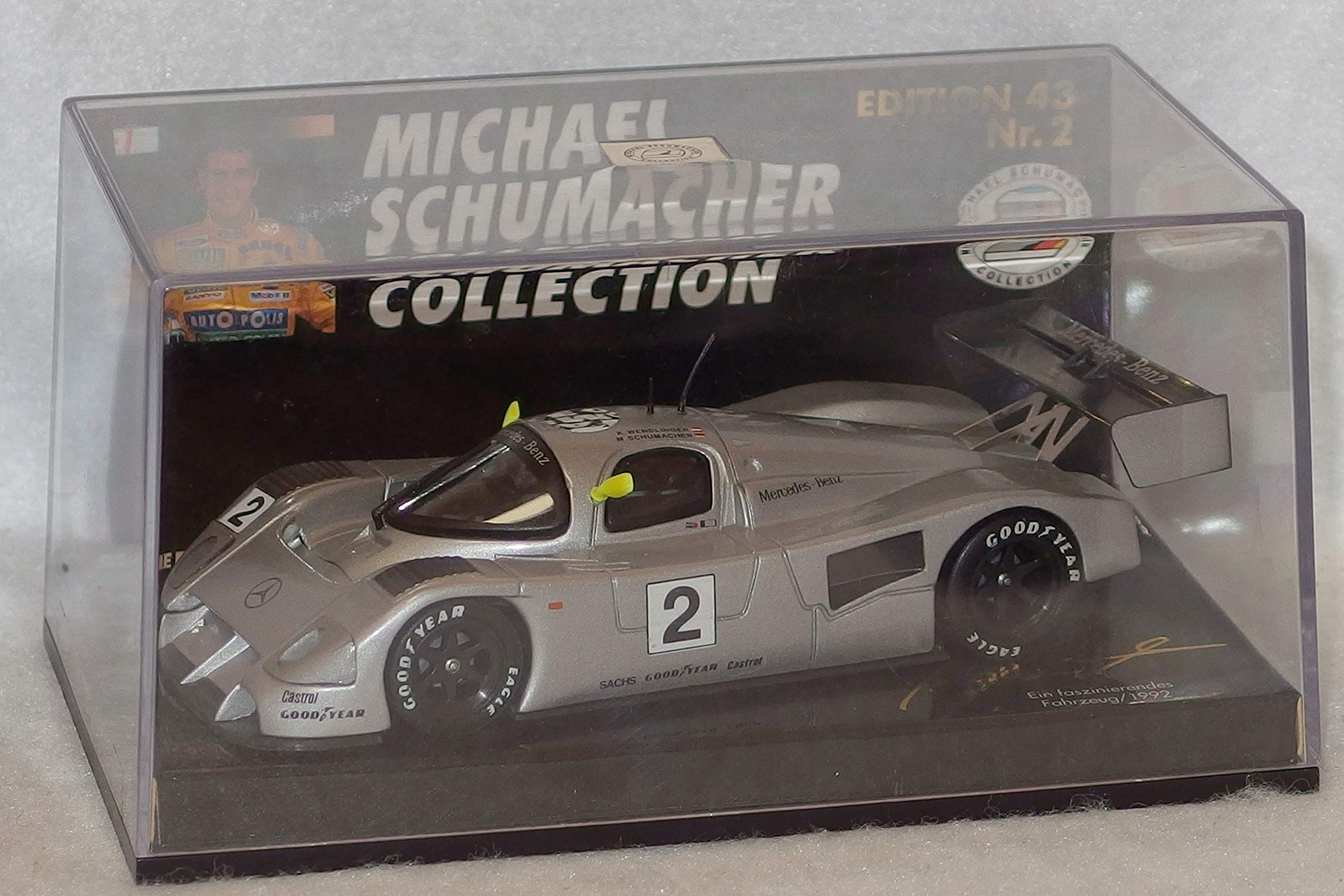 Amazon.co.jp: 1/43 PMA Mini Champs MERCEDES-BENZ C291 1991 #2 
