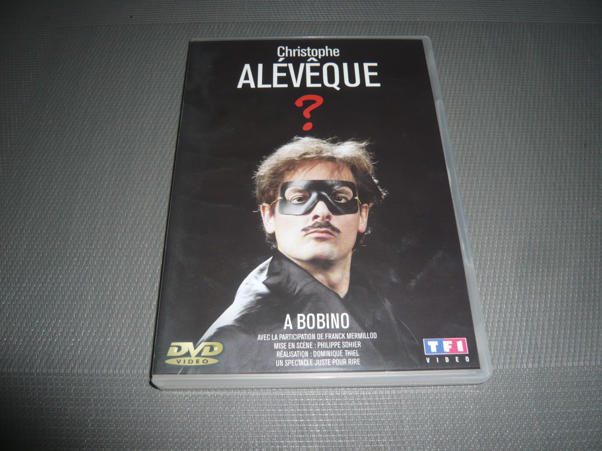 DVD Christophe Alévêque à Bobino humor francés en formato físico original