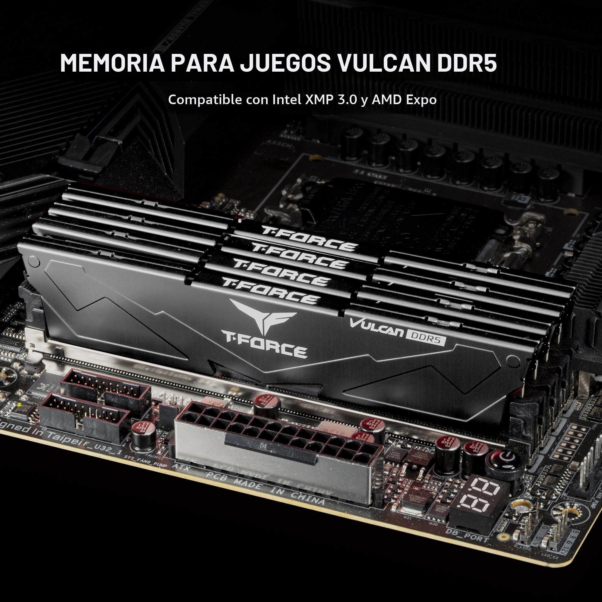 Amazon.com: TEAMGROUP T-Force Vulcan DDR5 32 GB (2 x 16 GB) 6000 Amazon.com: TEAMGROUP T-Force Vulcan DDR5 32 GB (2 x 16 GB) 6000