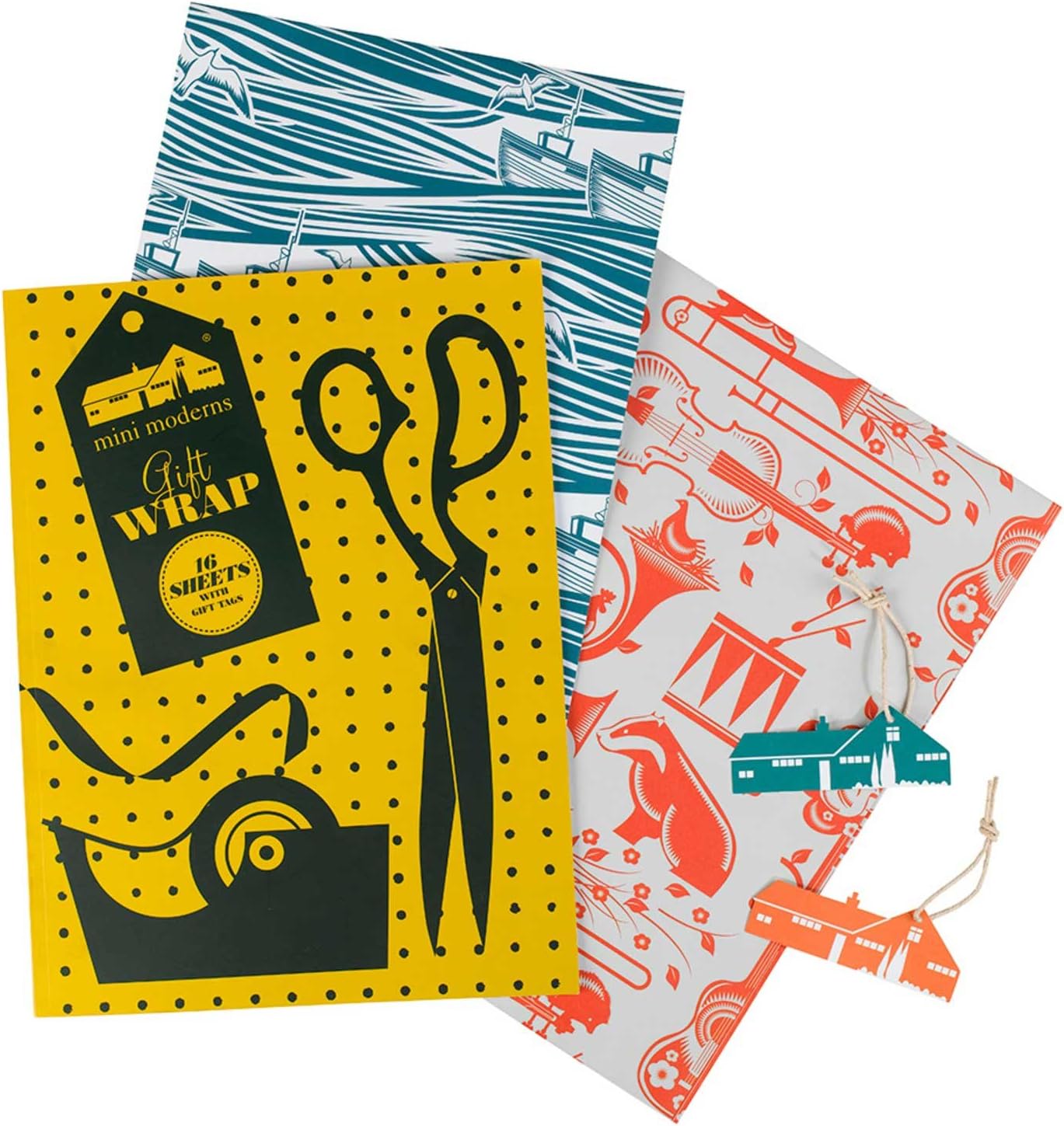 Mini Moderns Gift Wrap Book