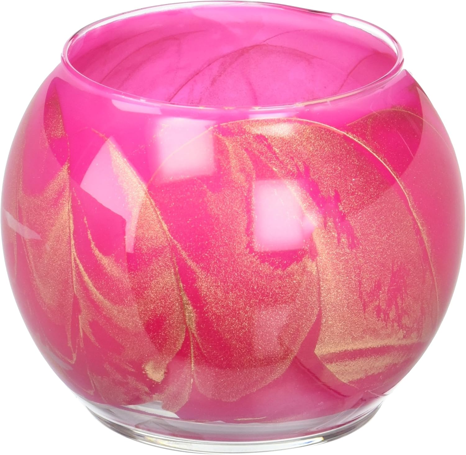 Northern Lights Candles Esque for Breast Cancer Awareness