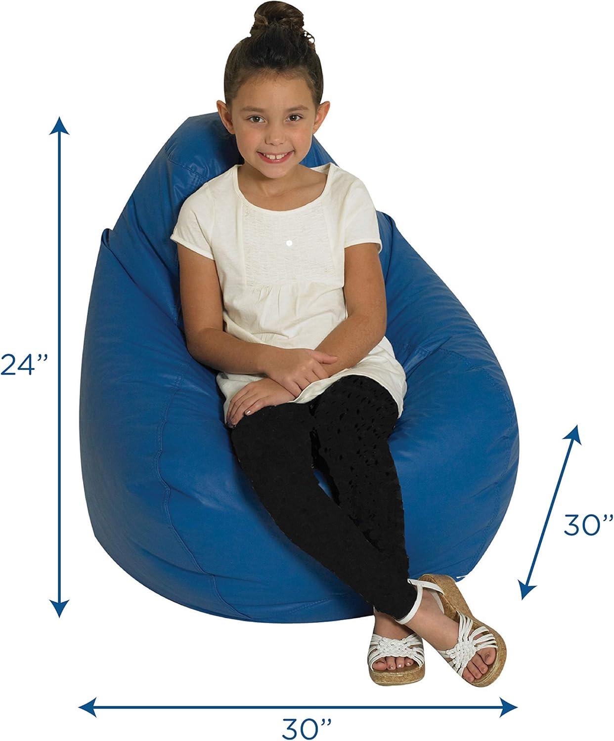 Amazoncom Childrens Factory Tear Drop Kids Bean Bag Chair Amazoncom Childrens Factory Tear Drop Kids Bean Bag Chair