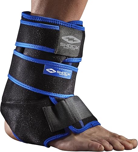 Shock Doctor Tobillera de compresión para recuperación de hielo