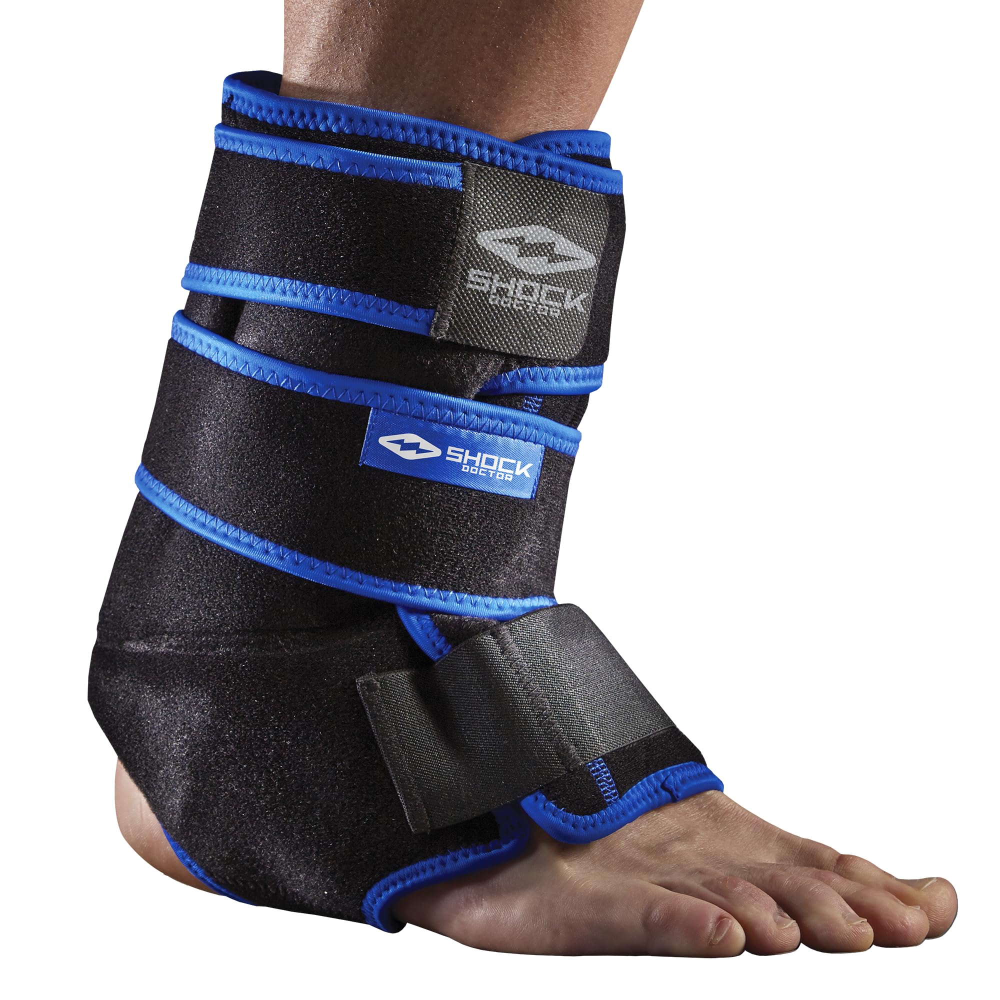 Shock Doctor Ice Recovery Compression Ankle Wrap