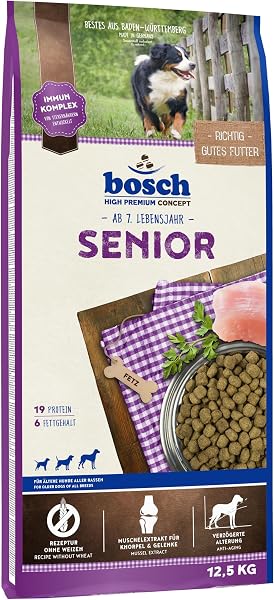 bosch Hundefutter Senior, 1er Pack (1 x 12.5 kg) - 1