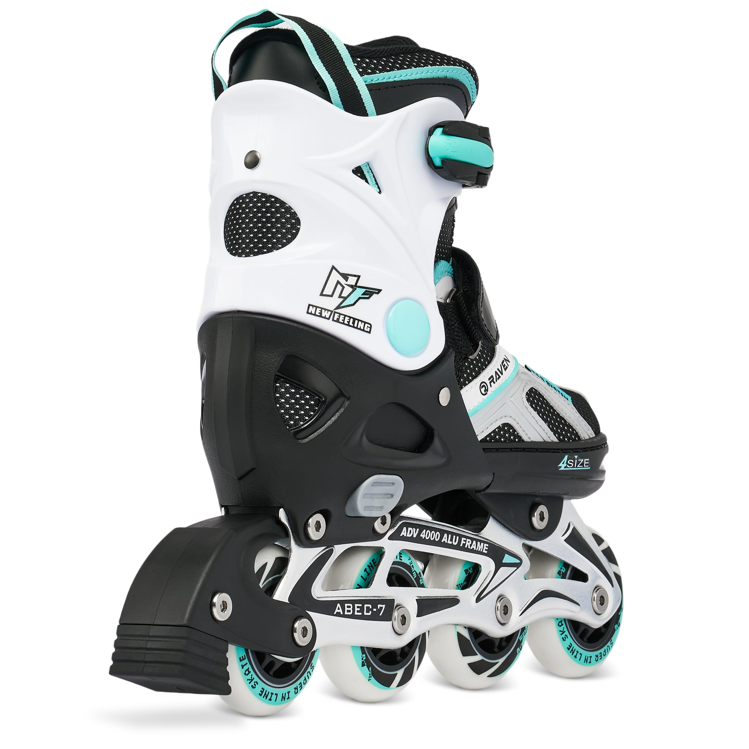 Raven – Patines para niñas, niños, Adultos y niños – Patines con Ruedas – Opción 2 en 1 con Patines de Hielo – Ajustables – Pulse — view 3