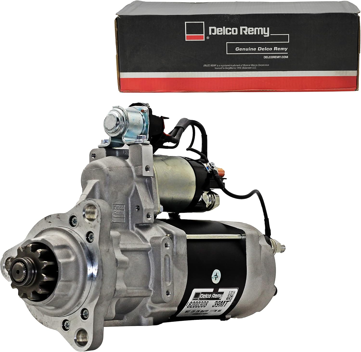 One Delco Remy Starter for 12V Cummins, Detroit, and CAT