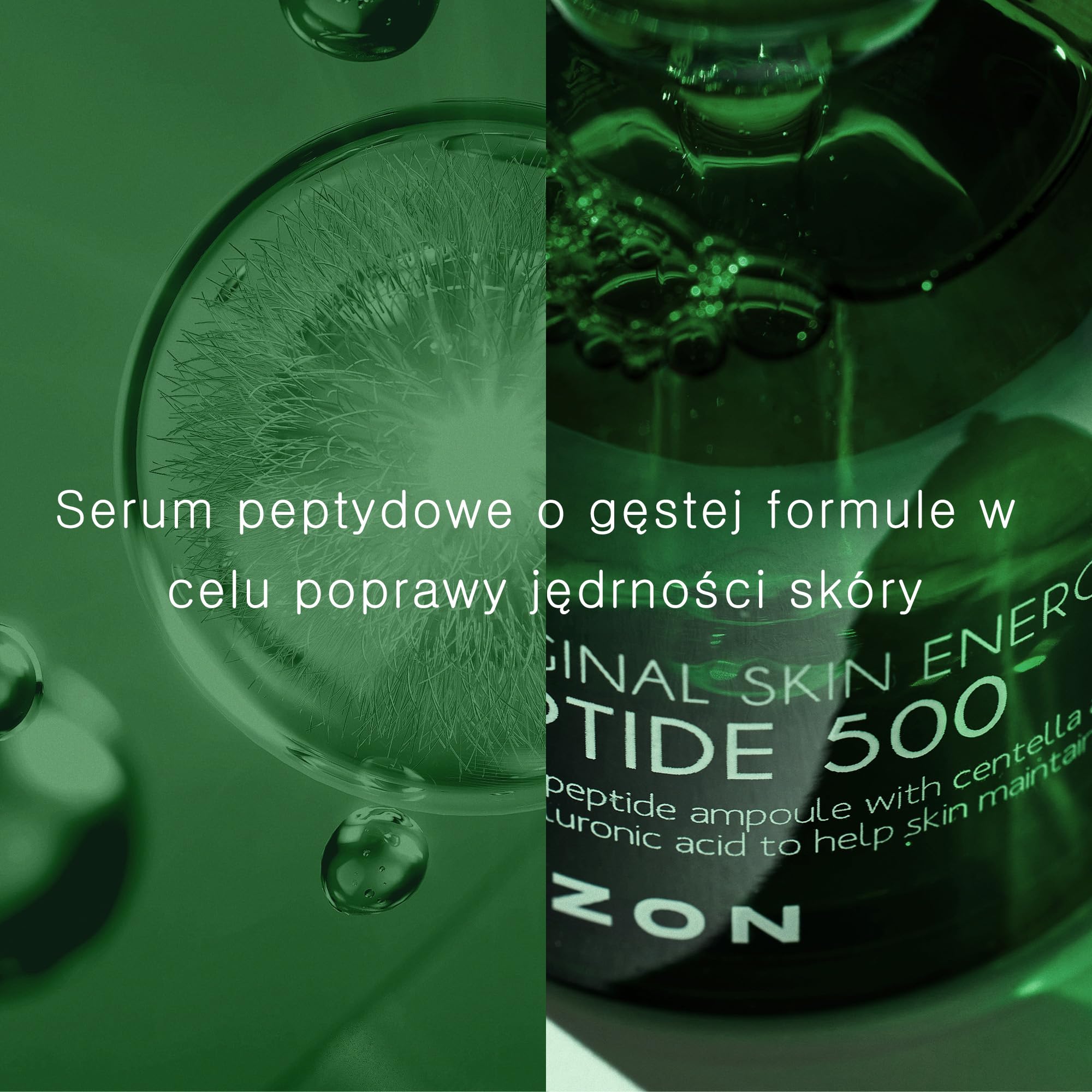 [Mizon] Serum Peptydowe 500 (30 ml) Zaawansowana pielęgnacja przeciwstarzeniowa, redukcja zmarszczek i nawilżanie (Peptide 500)