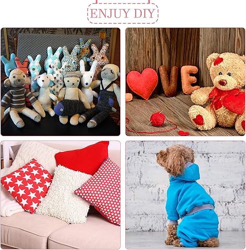 Miniatura 7 de Colcha de bateo de algodón natural, guata de bateo de algodón, para costura, para colcha, manualidades y manualidades (78.7 x 86.6 pulgadas6.6 x 7.2