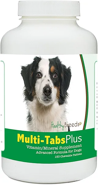 Healthy Breeds Miniature American Shepherd Multi-Tabs Plus Chewable Tablets 180 Count