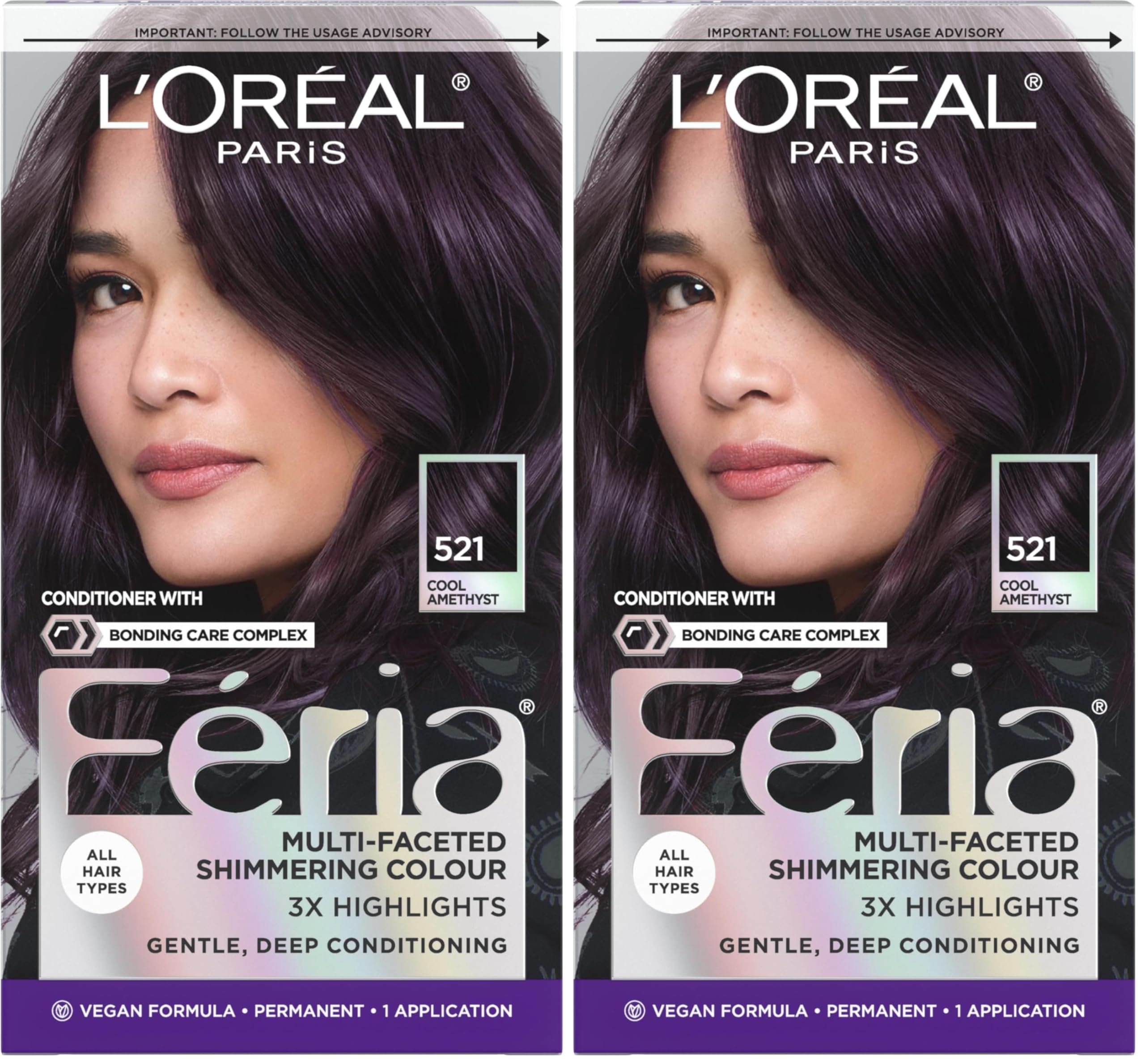 Amazon.com : L'Oreal Paris Feria Multi-Faceted Shimmering