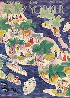 1935 Map of Cover: The New Yorker | Feb. 2, 1935 | 1000 Piece Jigsaw Puzzle for Adults